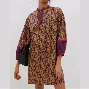Sachin Babi x Anthropologie Celestine Oversized Tunic Dress